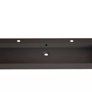 Wastafel | Lako | Mat Zwart 140 cm