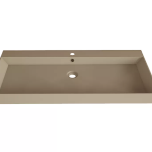 Wastafel | Lako | Cappuccino Mat 100 cm