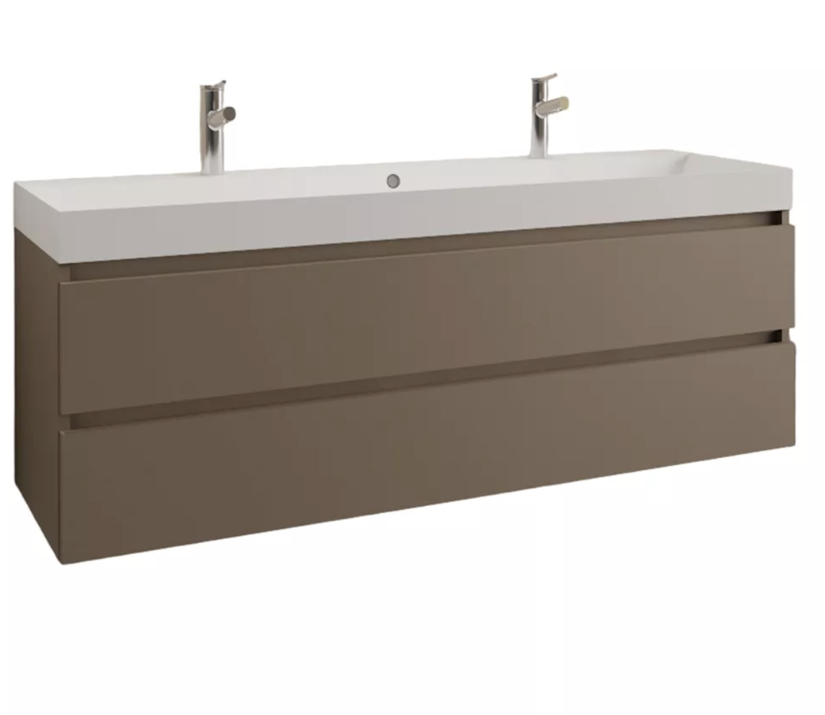 Milan | Badkamermeubel | Latte 120 cm