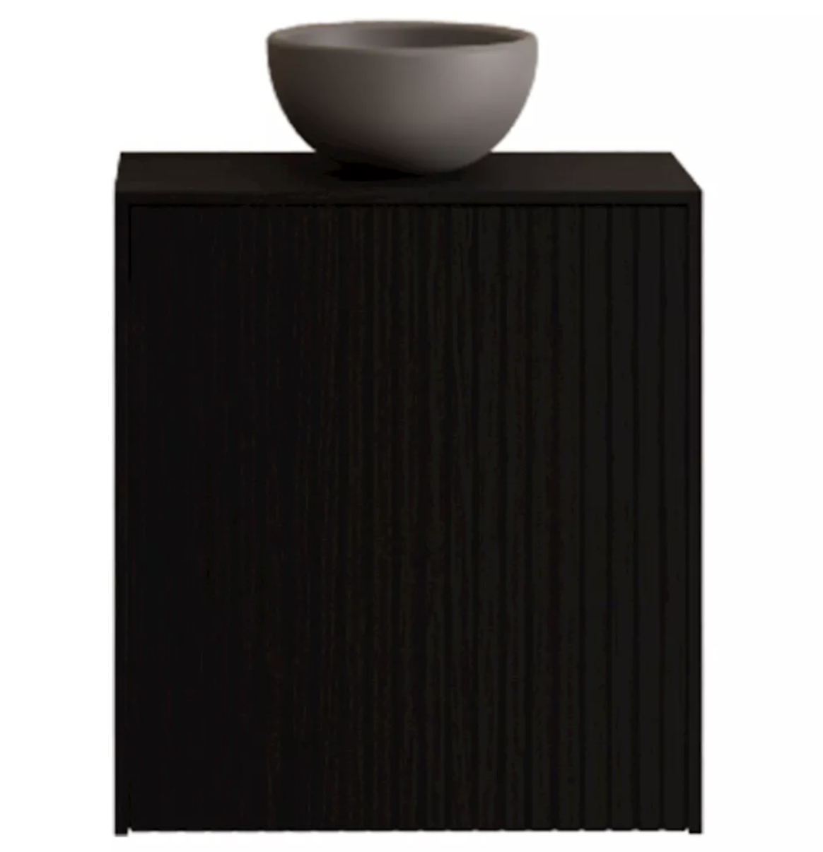 TIMOTHEUS | Badkamermeubel | Black Veneer 40 cm - Incl. Tp