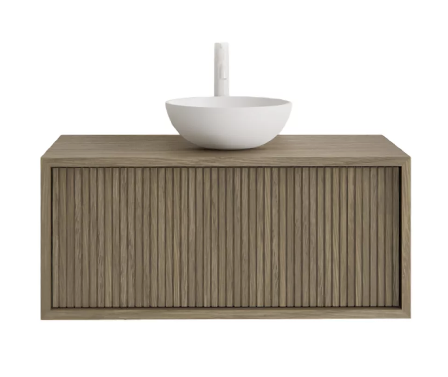 HERONIMUS | Badkamermeubel | Ash Grey 60 cm - Incl. Tp