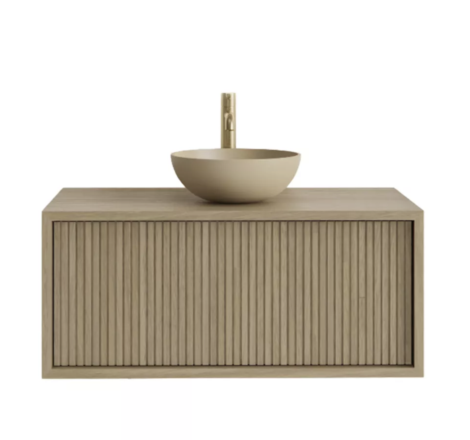 HERONIMUS | Badkamermeubel | Corn Silk 60 cm - Incl. Tp