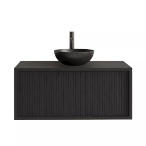 HERONIMUS | Badkamermeubel | Black Veneer 80 cm - Incl. Tp