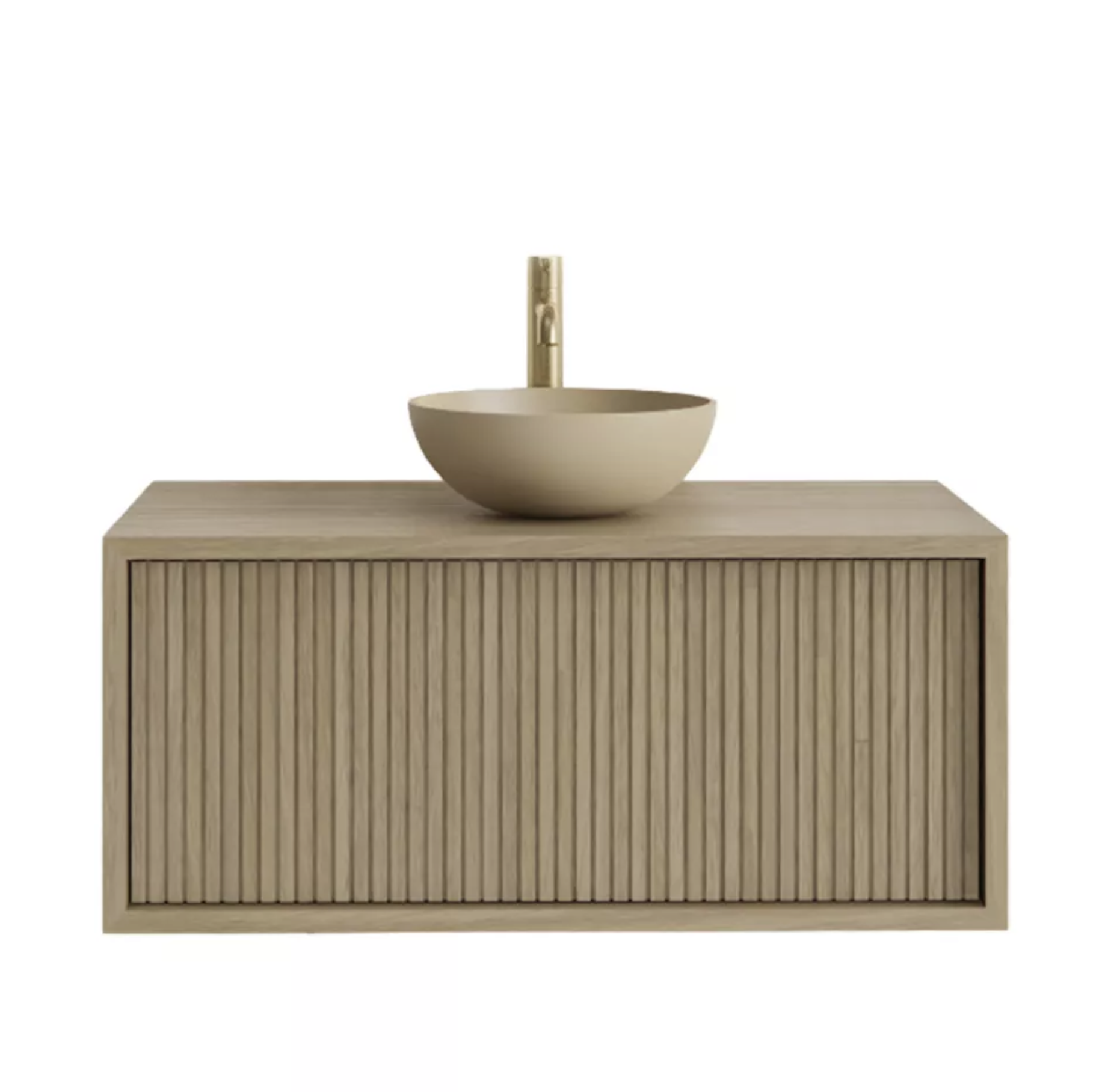 HERONIMUS | Badkamermeubel | Corn Silk 80 cm - Incl. Tp