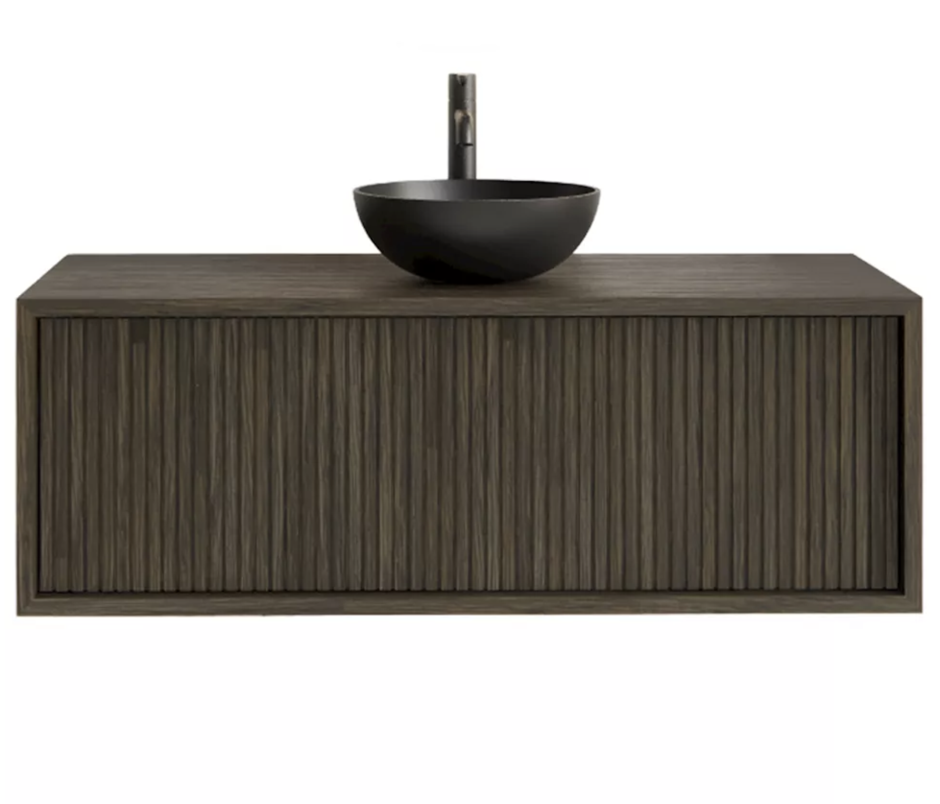 HERONIMUS | Badkamermeubel | Charcoal 100 cm - Incl. Tp