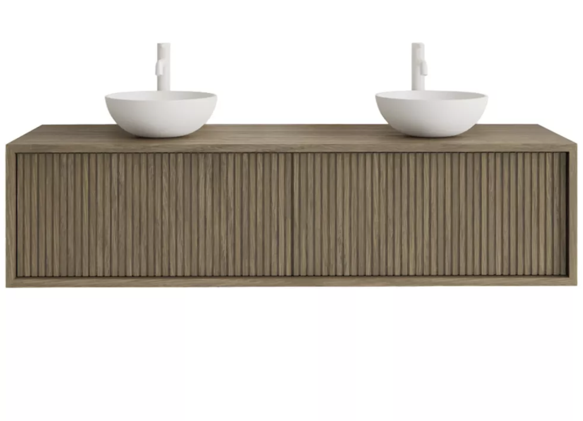 HERONIMUS | Badkamermeubel | Corn Silk 2 Laden 120 cm - Incl. Tp