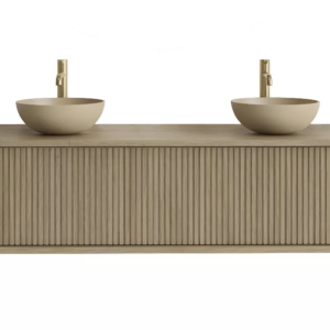 HERONIMUS | Badkamermeubel | Corn Silk 2 Laden 120 cm – Incl. Tp