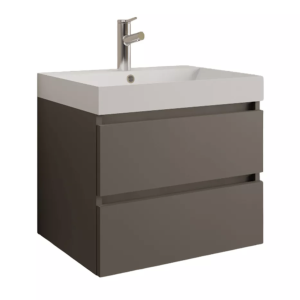 Milan | Badkamermeubel | Kobalt Grijs 60 cm