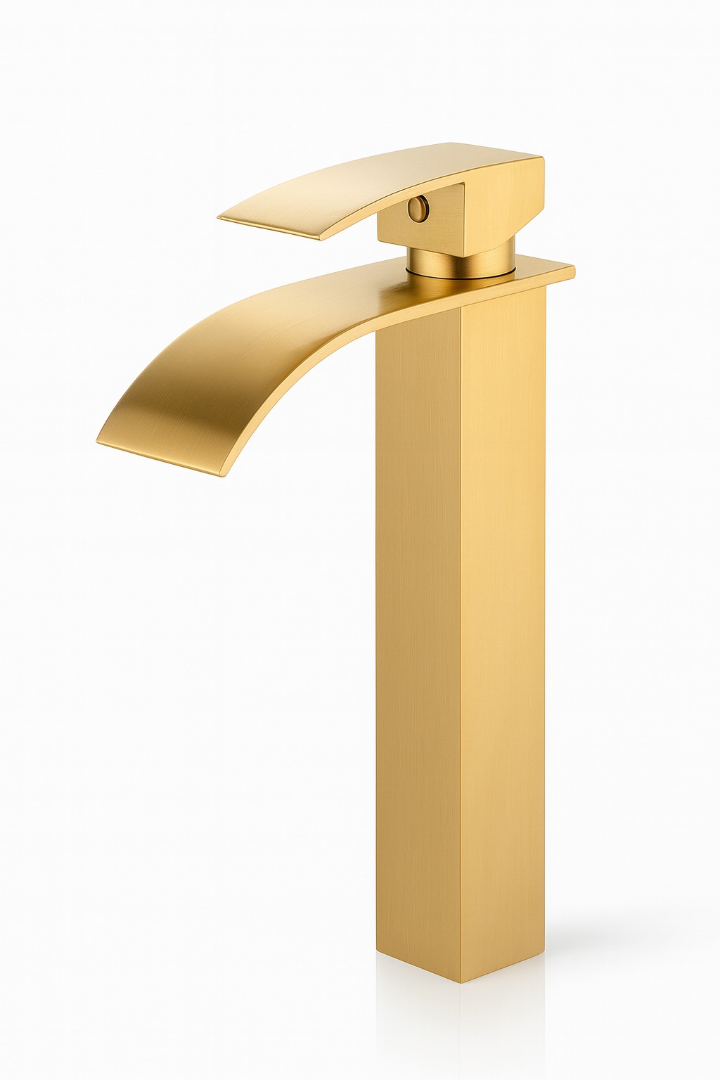 Fonteinkraan XL | Geborsteld goud