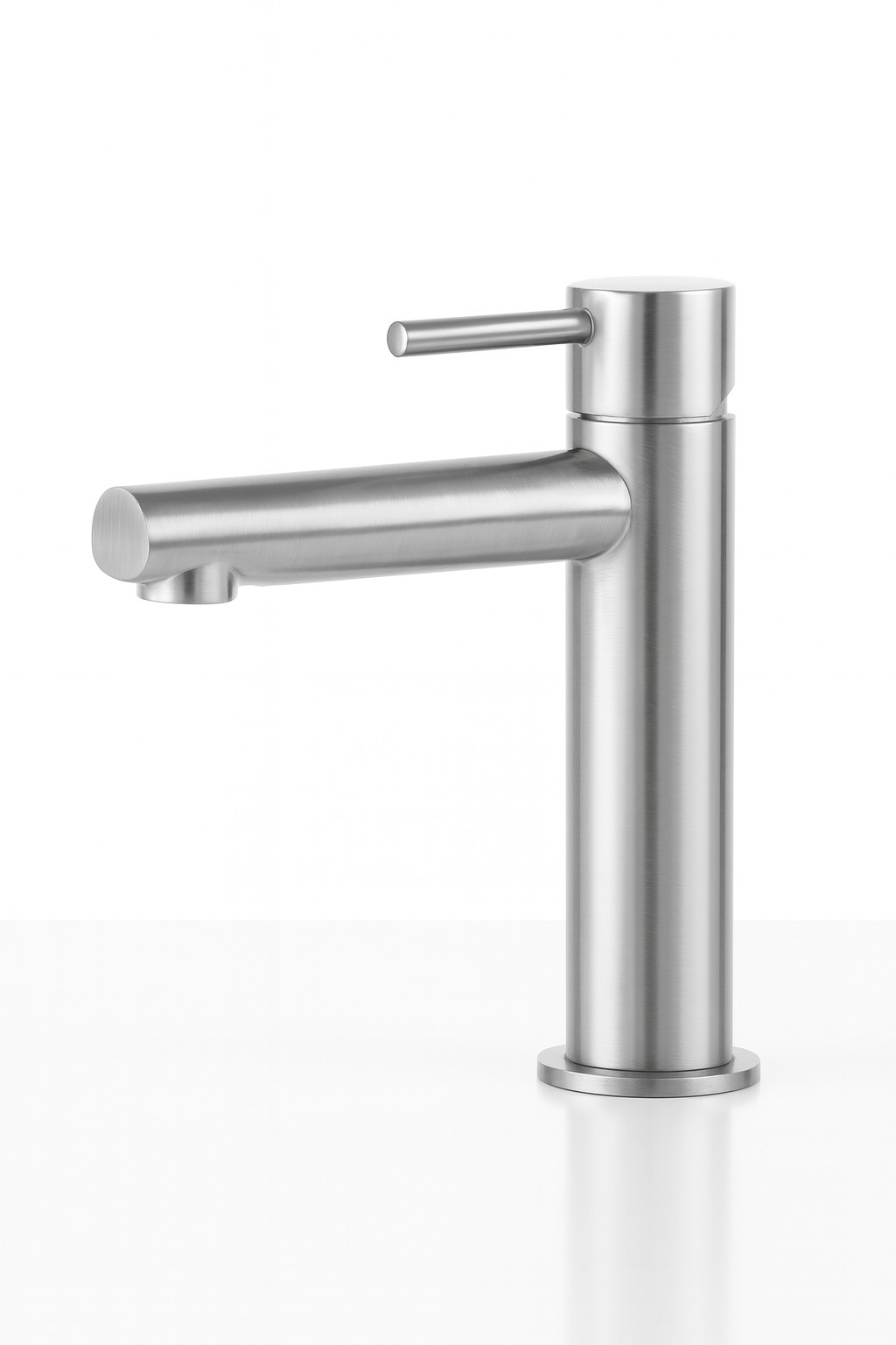 Fonteinkraan | Geborsteld nikkel