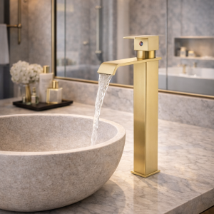 Forma fonteinkraan XL | Geborsteld goud | Kayvit