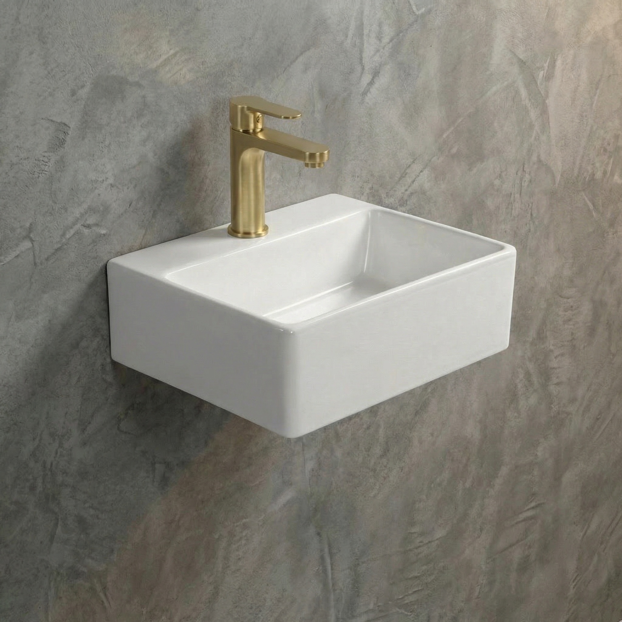 TERRA Toiletfontein vierkant | MAT WIT | Kayvit