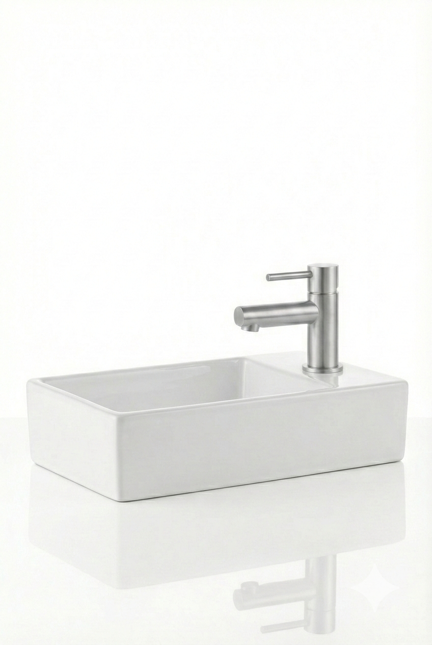 Signaturen fonteinkraan | geborsteld nikkel | koud | Kayvit |