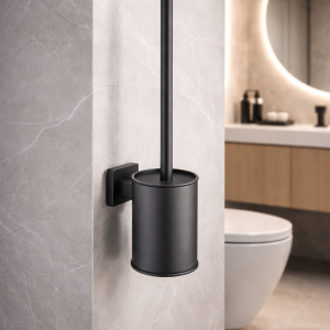 ELARA Toiletborstelhouder | gunmetal | KAYvit