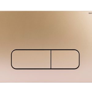 RAYBRO Mocha 45 bedieningsplaat | bronze gold