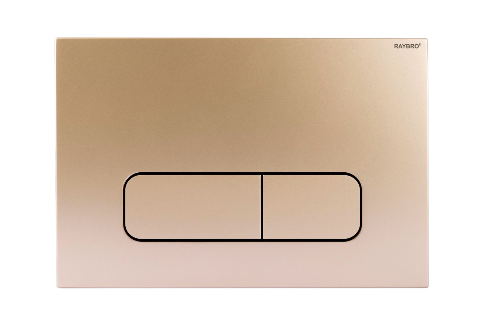 RAYBRO Mocha 45 bedieningsplaat | bronze gold