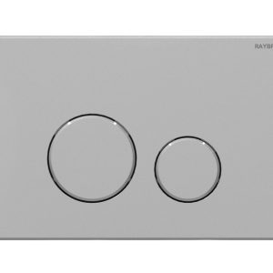 RAYBRO Cortado 25 bedieningsplaat | mat chrome