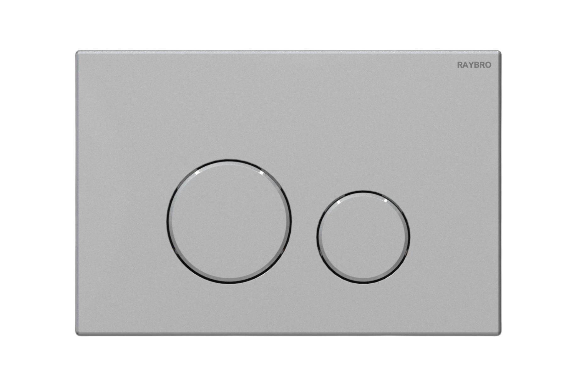 RAYBRO Cortado 25 bedieningsplaat | mat chrome