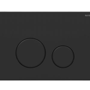 RAYBRO Cortado 35 bedieningsplaat | mat zwart