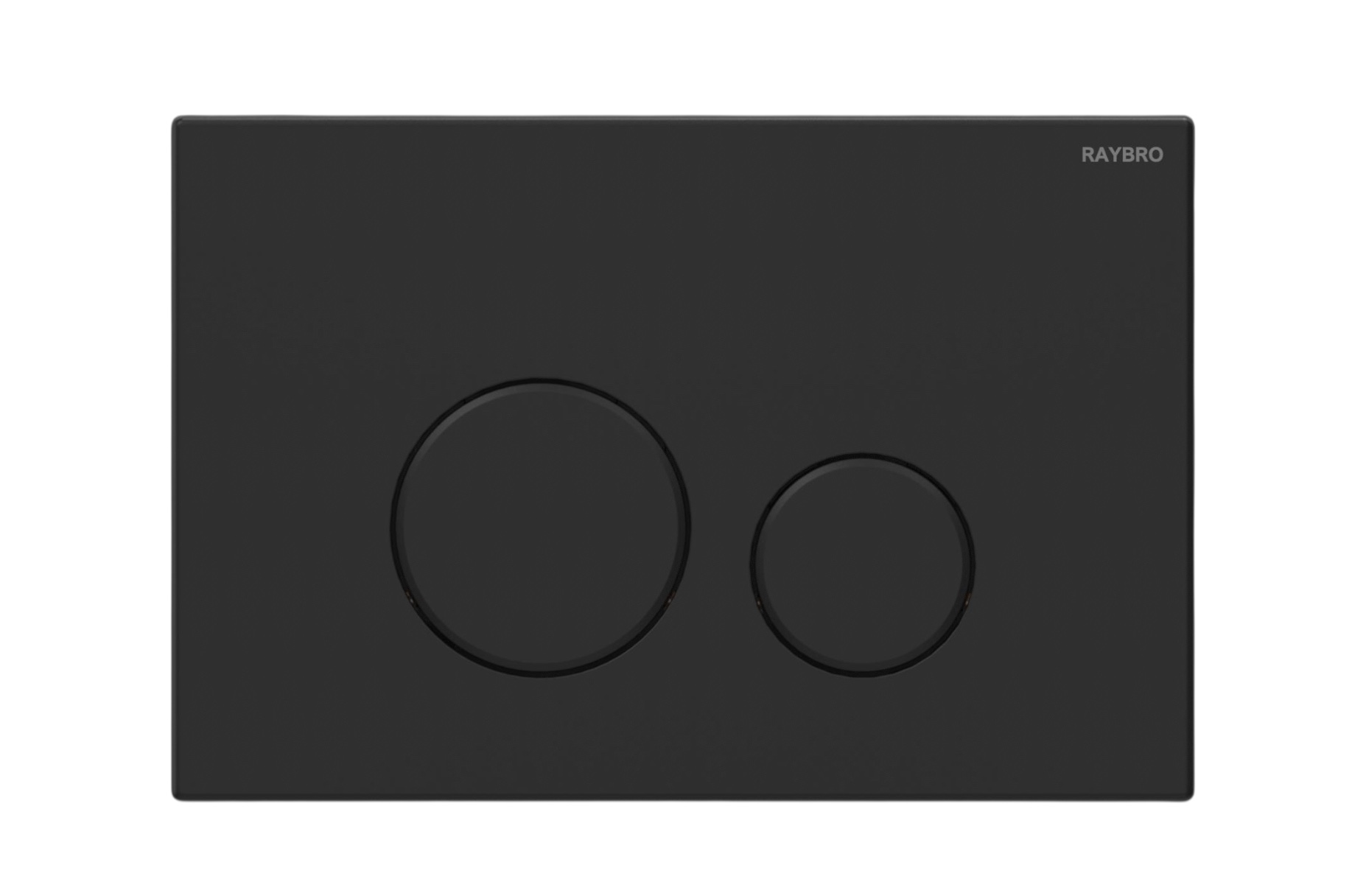 RAYBRO Cortado 35 bedieningsplaat | mat zwart