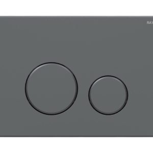 RAYBRO Cortado 65 bedieningsplaat | gunmetal