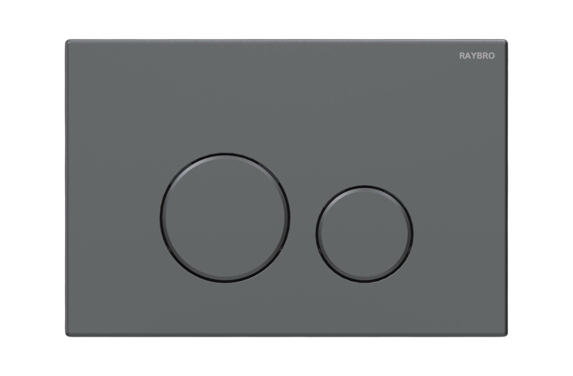 RAYBRO Cortado 65 bedieningsplaat | gunmetal