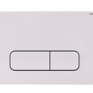 RAYBRO Mocha 15 bedieningsplaat | wit