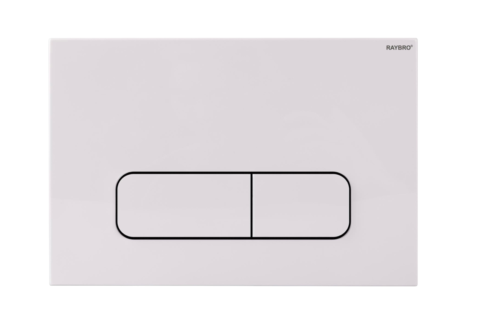 RAYBRO Mocha 15 bedieningsplaat | wit
