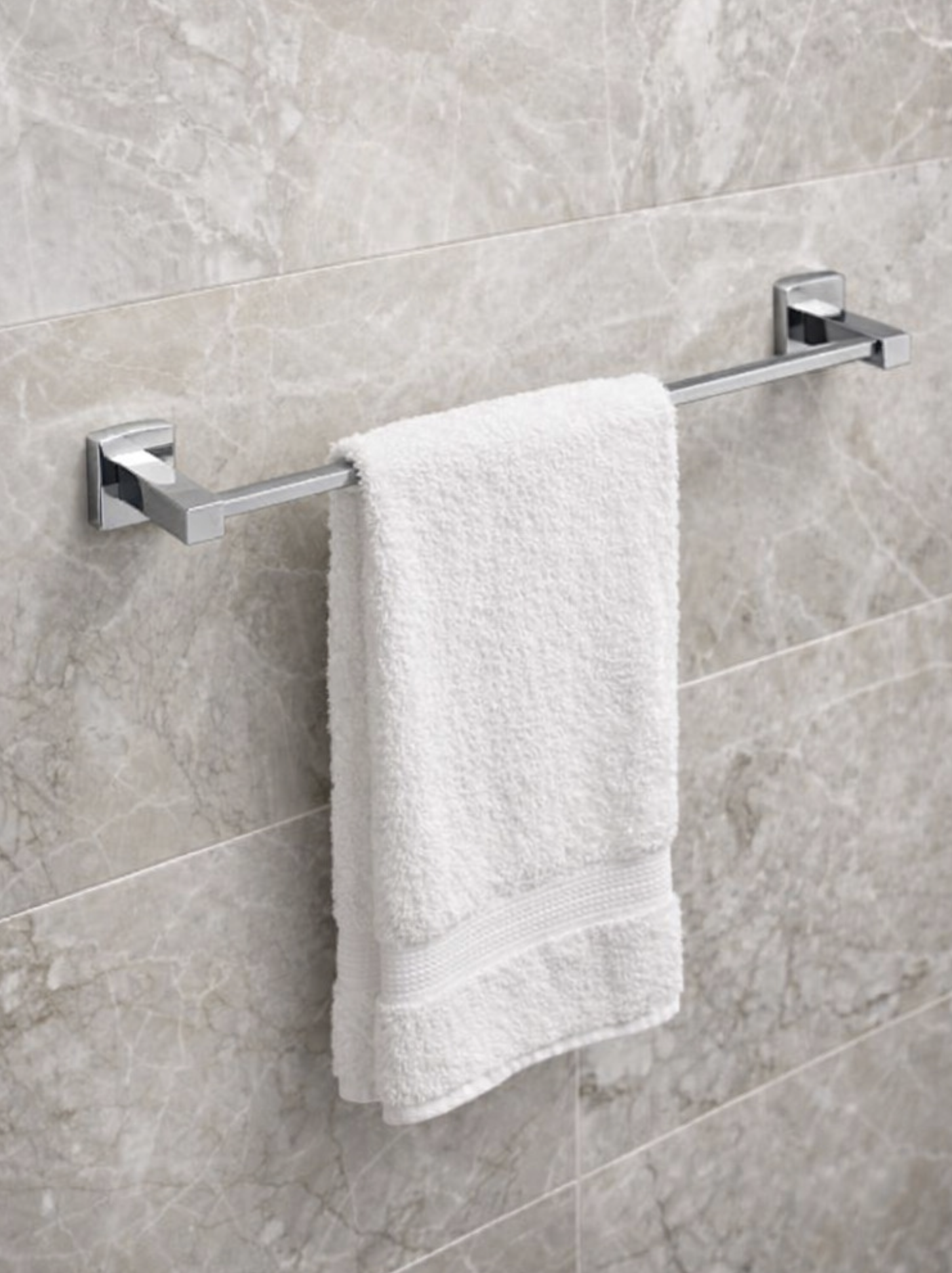 KAYvit handdoekhouder | chroom 600X145X50