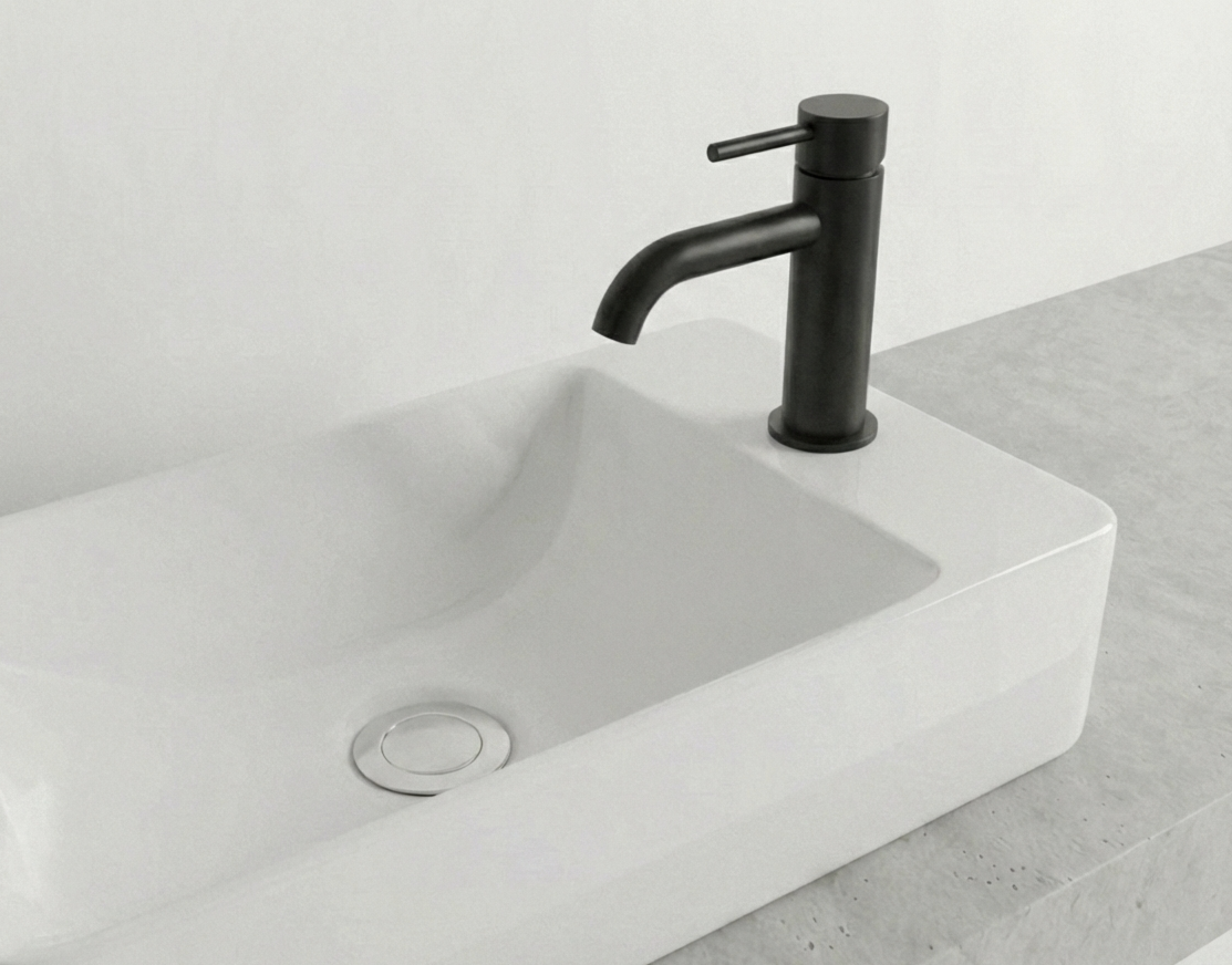 Noble fonteinkraan | zwart | koud | Kayvit |