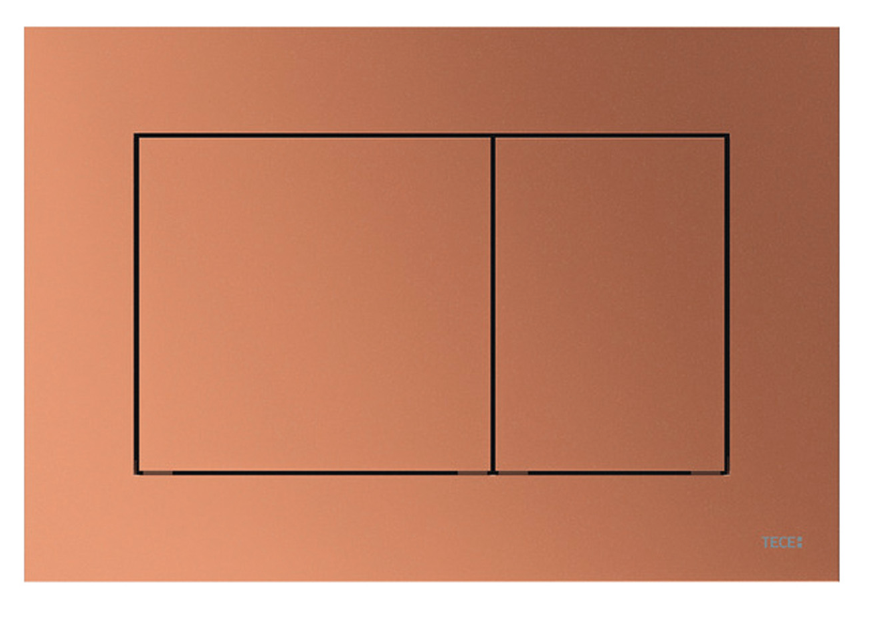TECE bedieningsplaat | Geborsteld Rood Brons