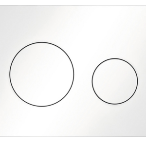 TECE LOOP bedieningsplaat | Mat Wit