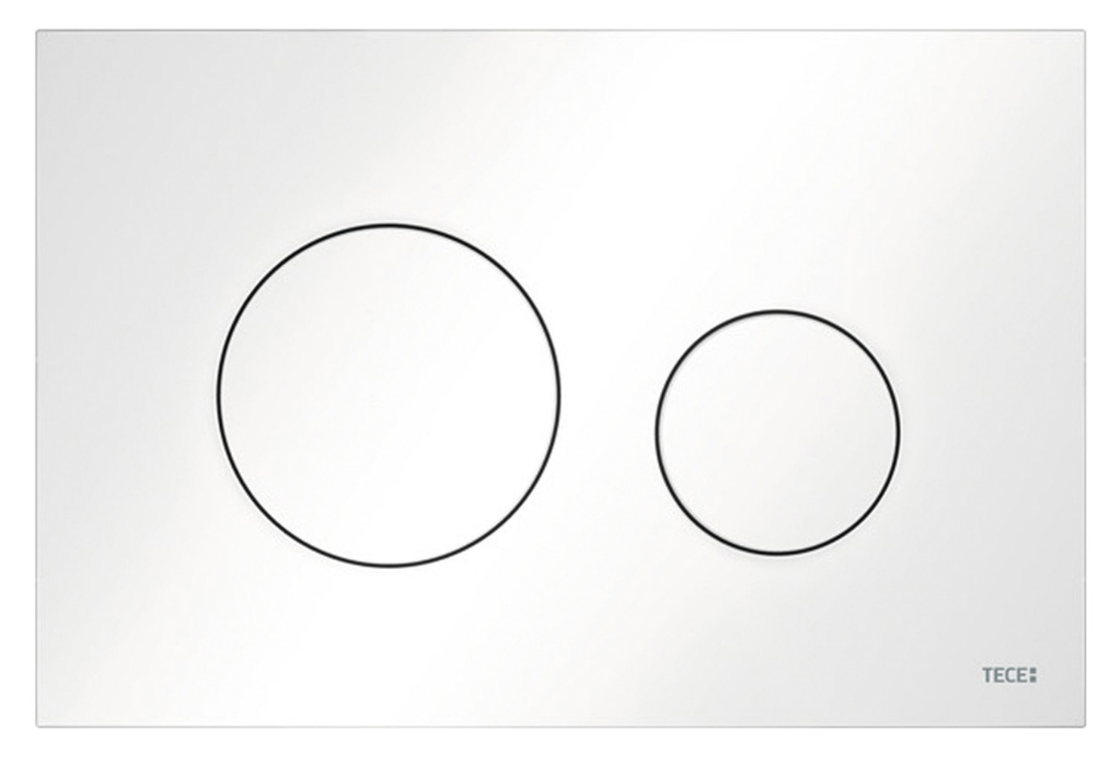 TECE LOOP bedieningsplaat | Mat Wit