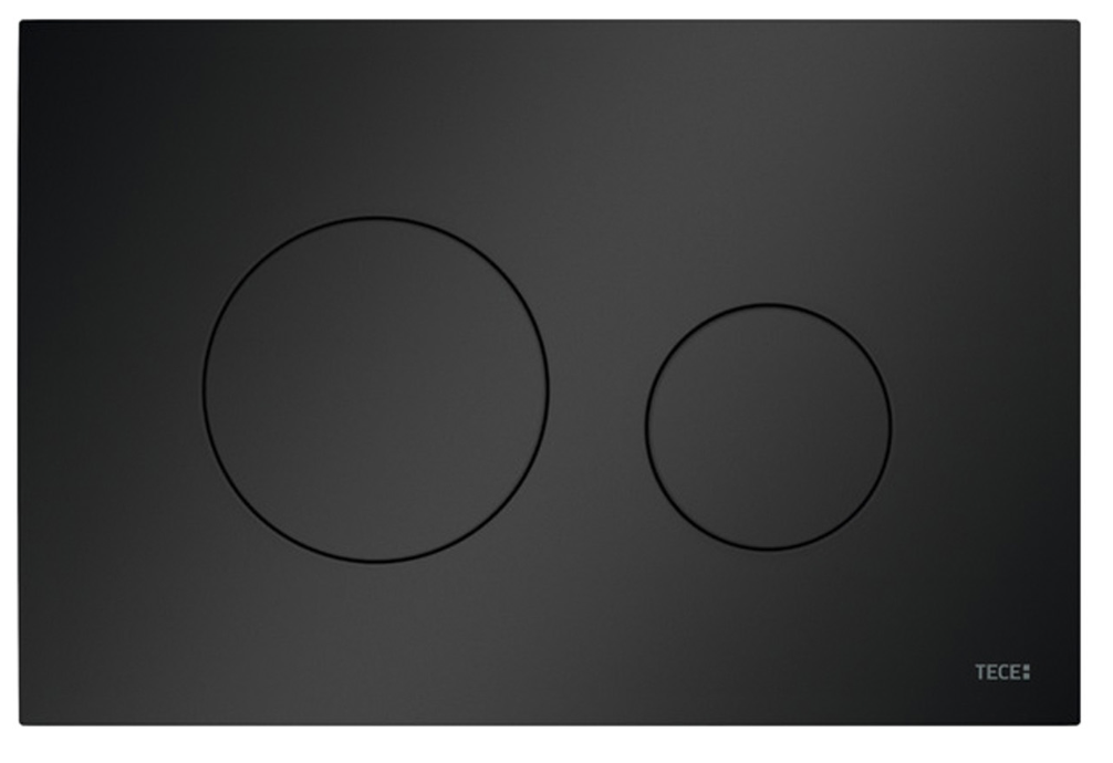 TECE LOOP bedieningsplaat | Mat Zwart