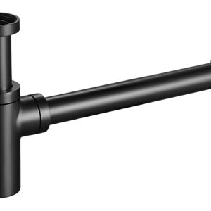 UniMatch wastafelsifon 5/4" x 32 mm gunmetal