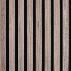 Akoestische Panelen Hout Walnoot Bruin met Zwart Vilt