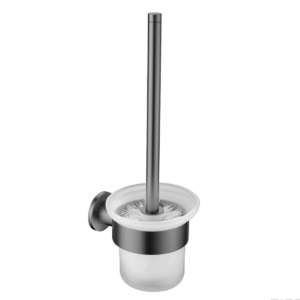 Toiletborstel houder | RONDO | MAT ZWART