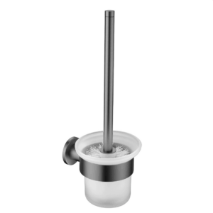 Toiletborstel houder | RONDO | GUNMETAL GRIJS