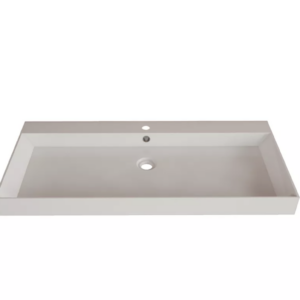 Wastafel | Lako | Glans Wit 100 cm