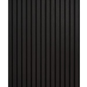 Akoestische Panelen Hout Zwart Eiken met Zwart Vilt
